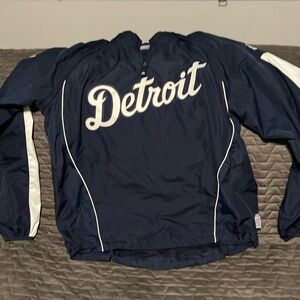 Detroit Tigers 1/4 zip jacket